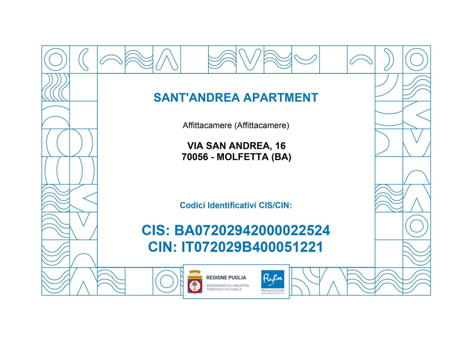 Sant'Andrea Apartment Molfetta Bagian luar foto
